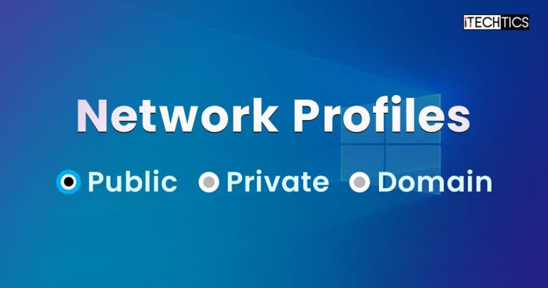 Windows 10 Change network type private public domain