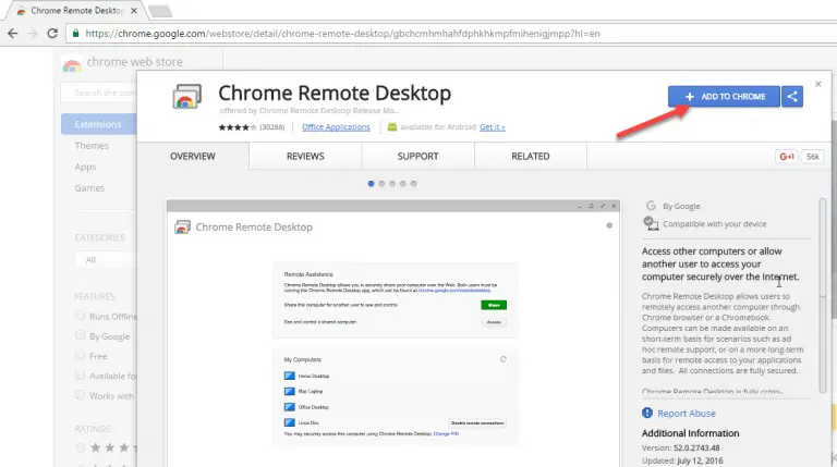 chrome remote desktop teamviewer download