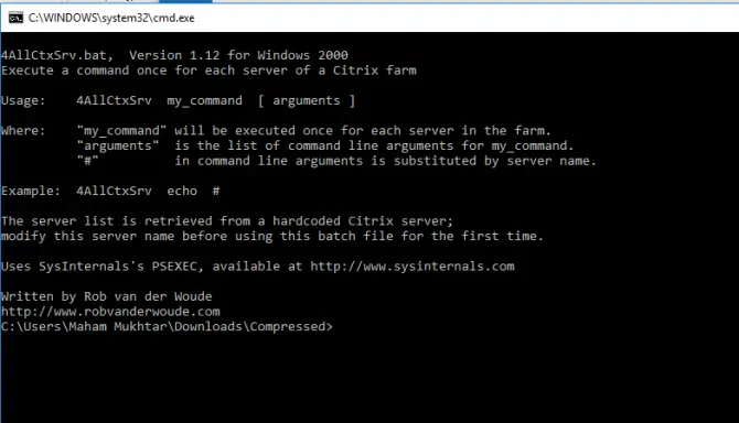 batch file keep cmd open