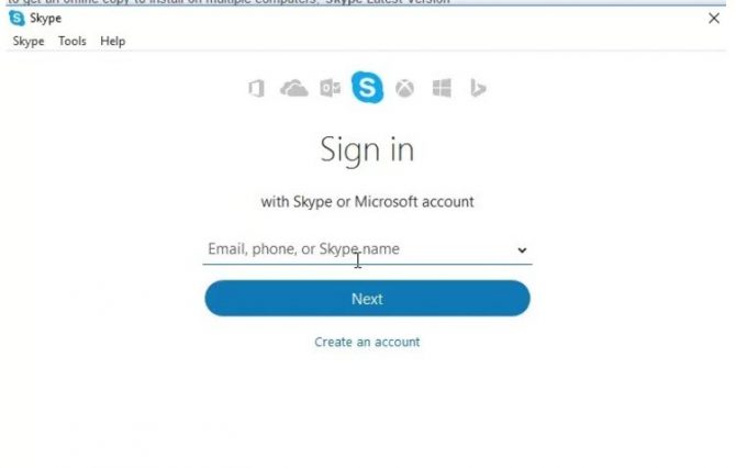 skype download for windows 10 homescreen