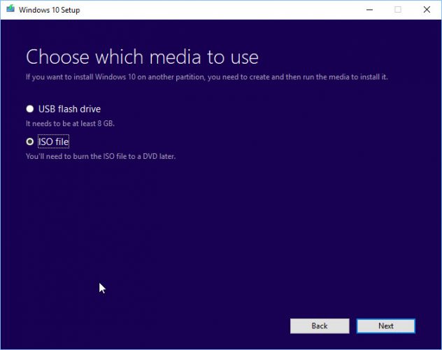 windows 10 iso download without media creation tool