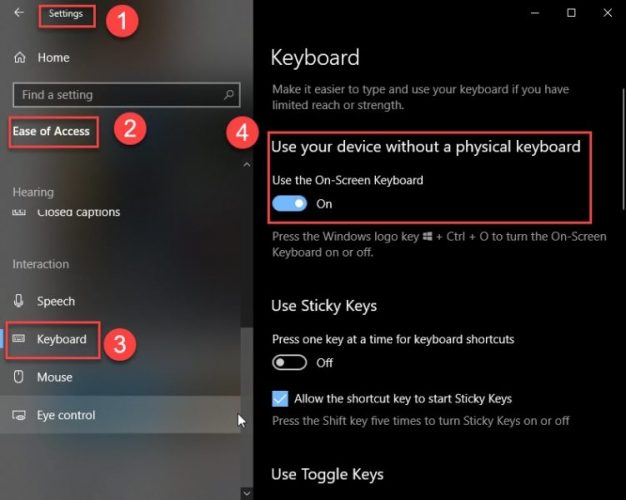 Enable SwiftKey keyboard