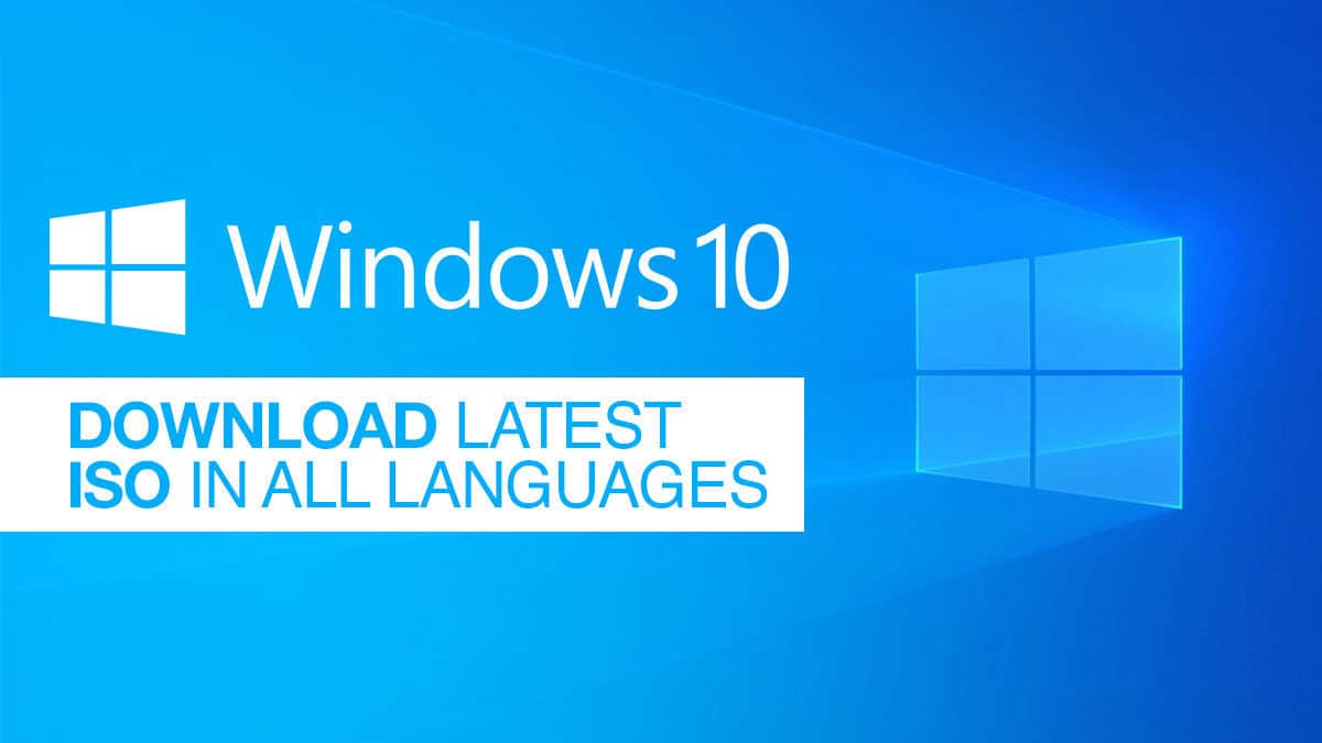 iso download windows 10