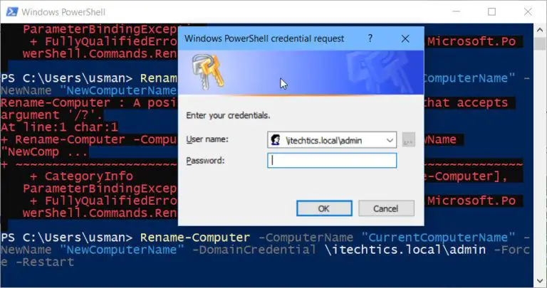 rejoin computer to domain powershell