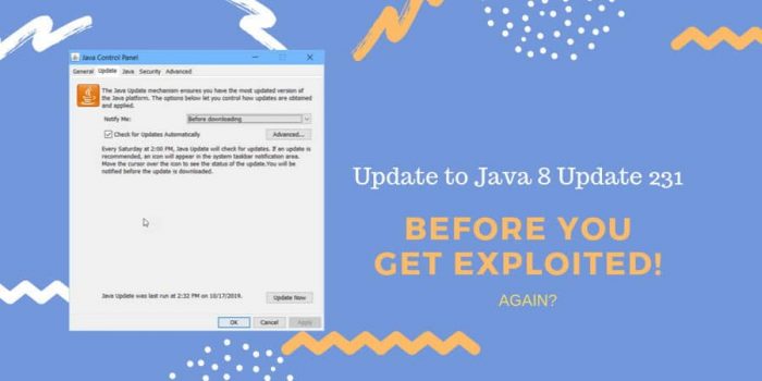 Java 8 Update 231 Is Available For Download