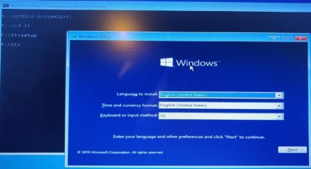 how to install windows 10 directly from a system hard drive