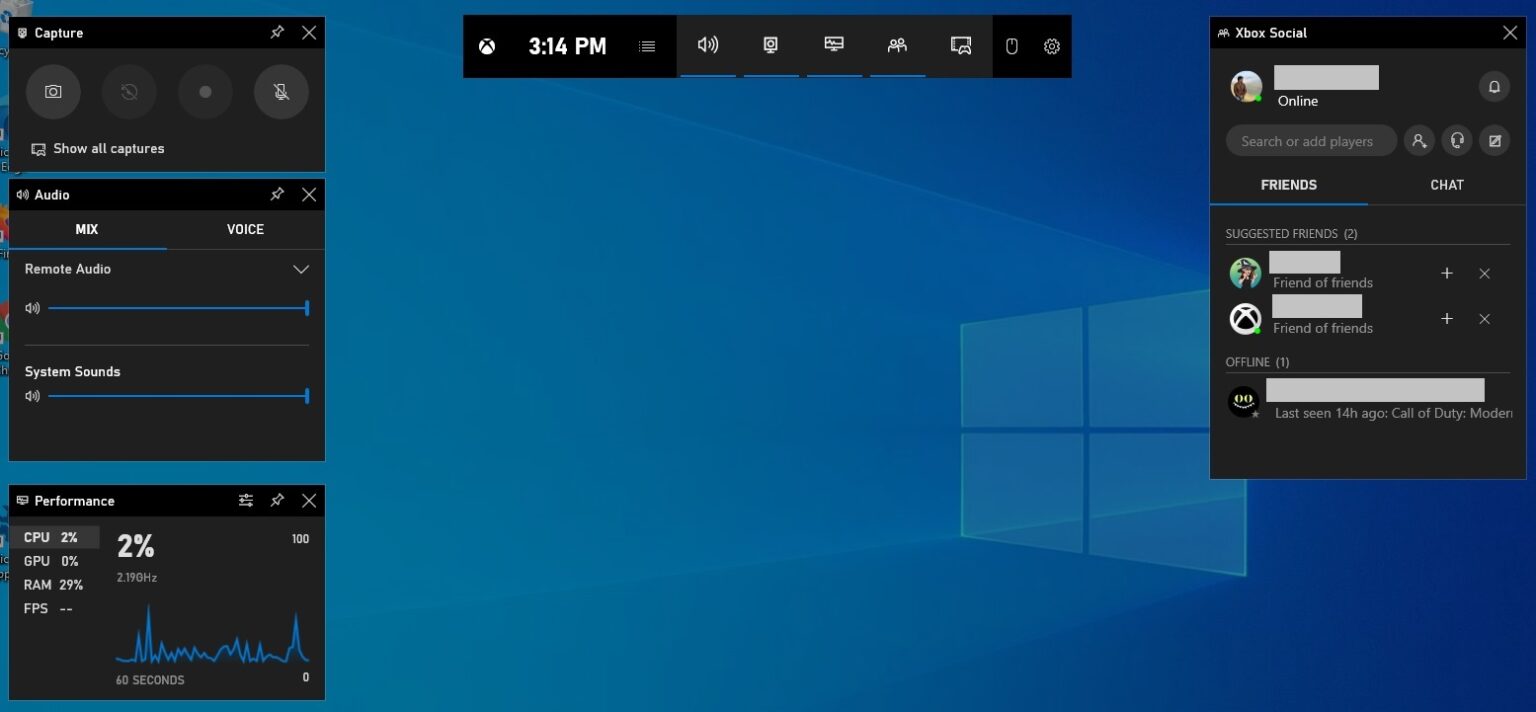 Как включить xbox game bar на windows 11