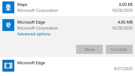 how to disable microsoft edge legacy