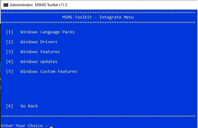 how to use msmg toolkit