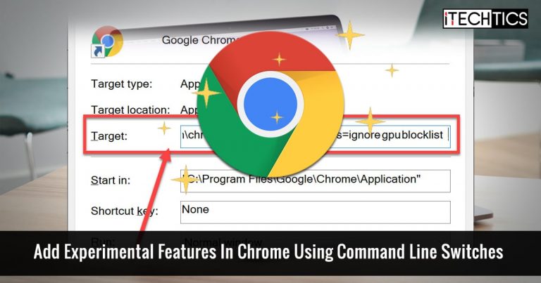 chrome warning experimental features ahead
