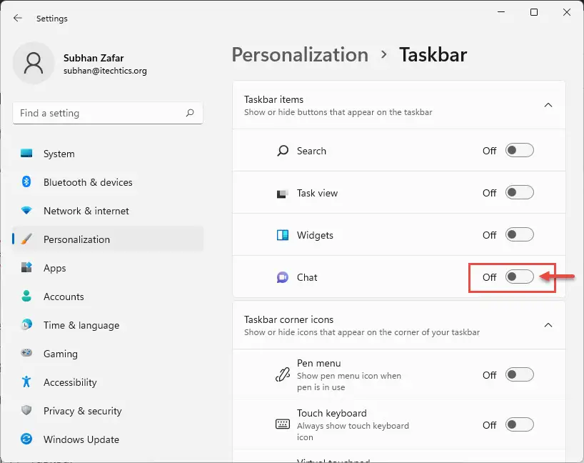 How To Disable Or Uninstall Microsoft Teams Chat In Windows 11