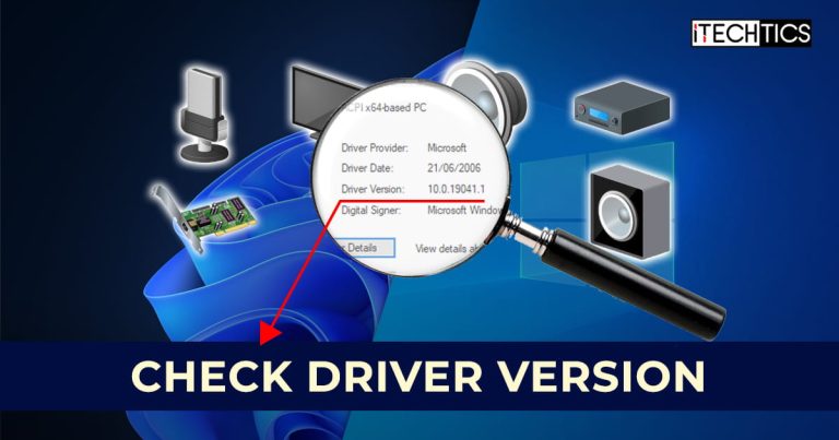 how-to-check-installed-driver-version-in-windows-11-10