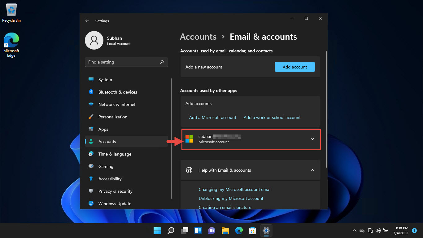 How to Remove Microsoft Account from Windows 10/11
