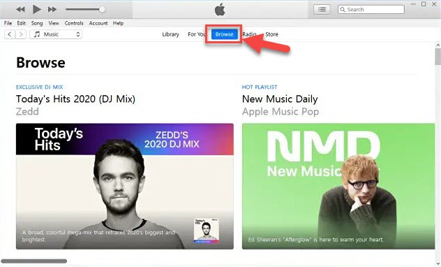 Explora Apple Music a través de iTunes 1