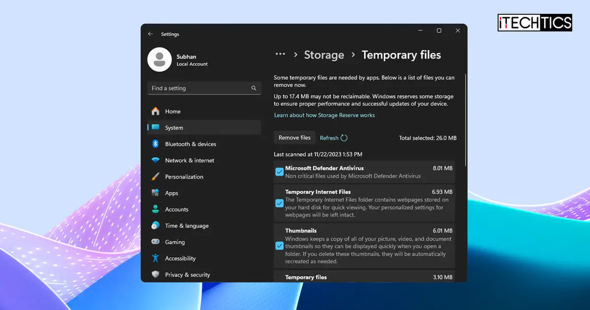 How To Delete Temporary Files On Windows 11, 10