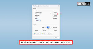 How To Fix IPv6 No Network Internet Access