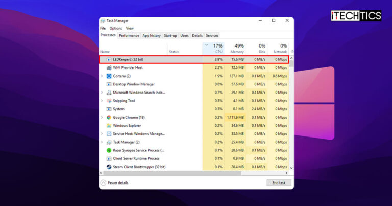 LedKeeper2 consuming CPU