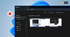 How To Remove Gallery Folder From File Explorer On Windows 11